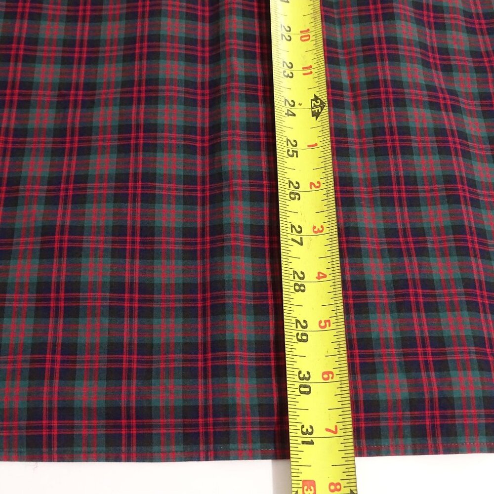 Polo Ralph Lauren Men Classic Fit Plaid Button Down Shirt Red Green XL Christmas - Picture 12 of 12
